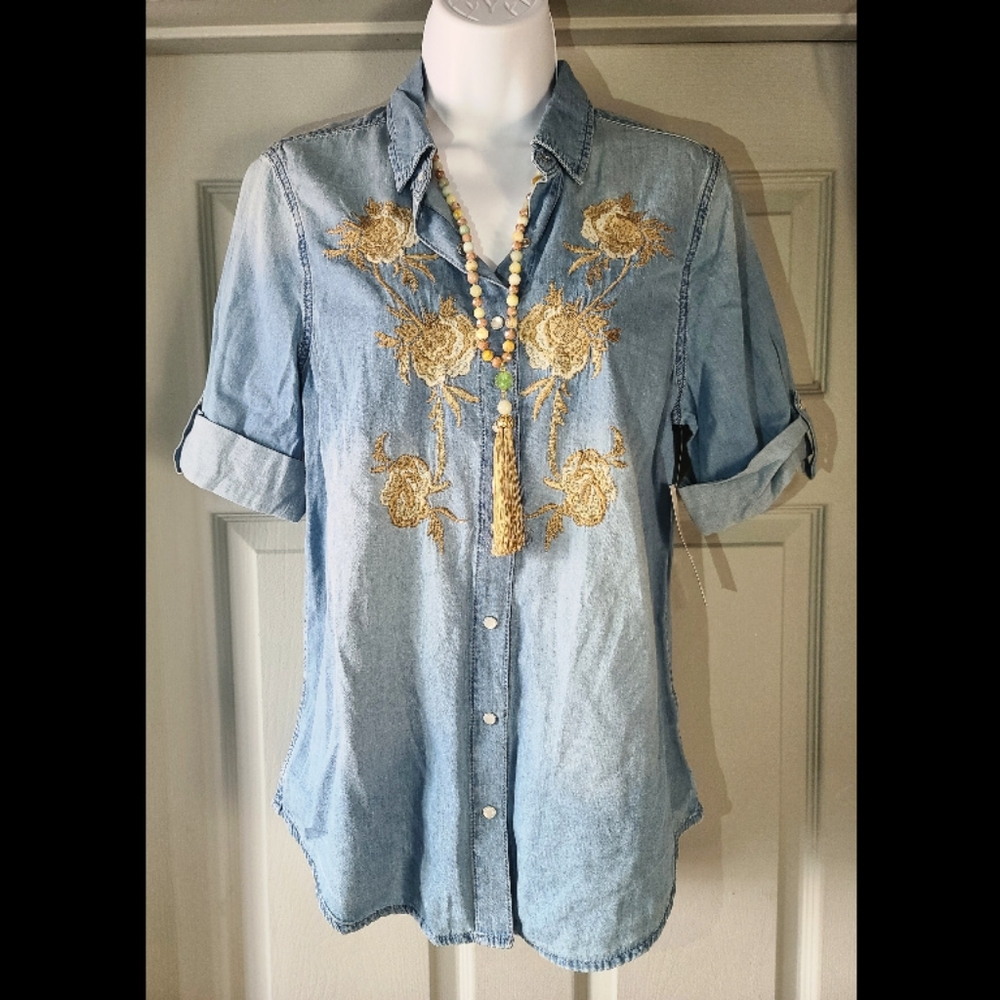 Reba Free Spirit Denim Shirt